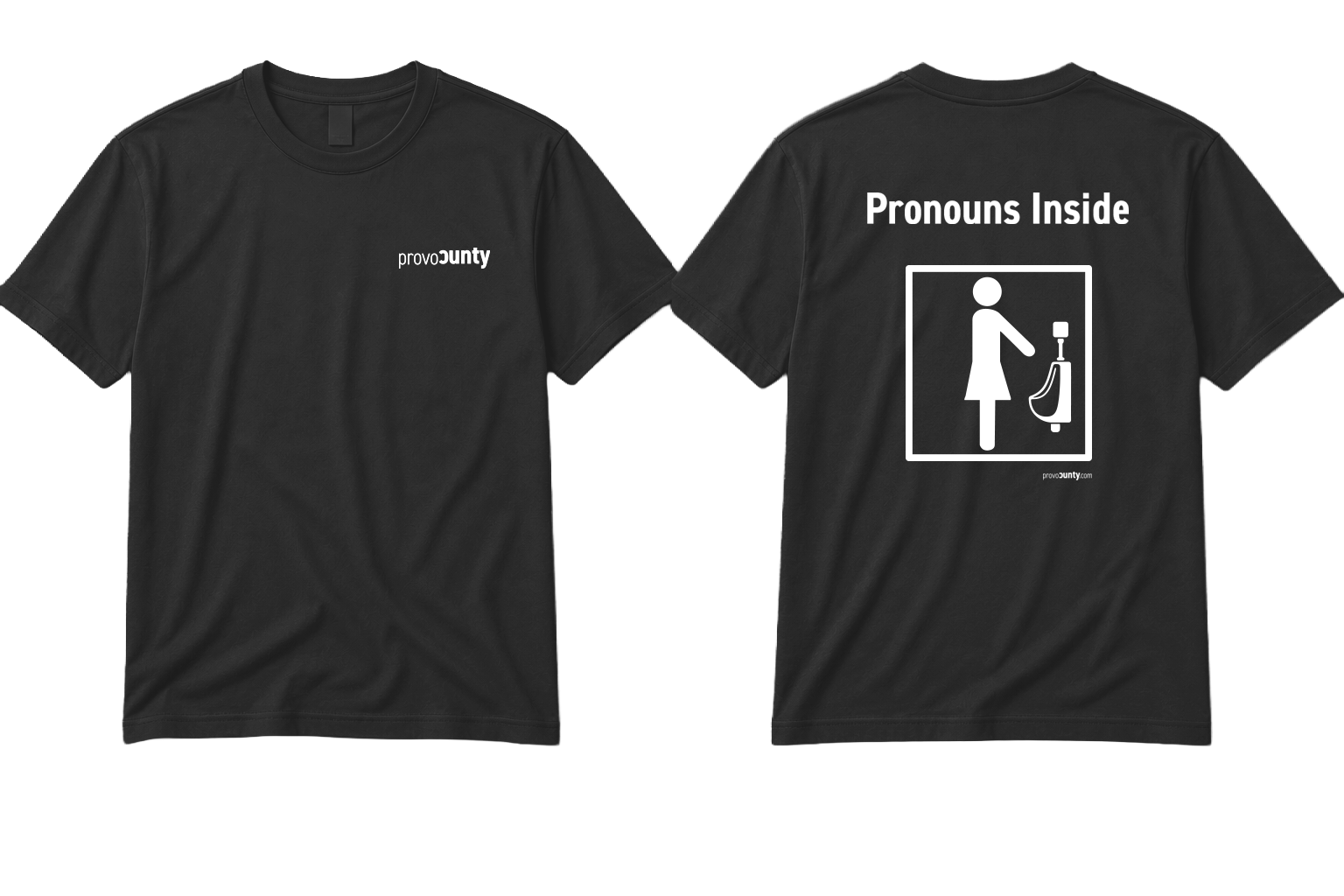 Pronouns Inside shirt